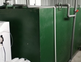 贵州常德汉寿文蔚卫生院一体化污水处理设备安装完成