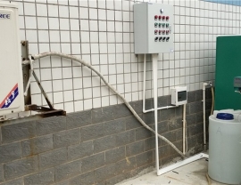 广西常德汉寿周文庙卫生院分院一体化污水处理设备安装完成