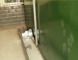 广西常德汉寿洲口卫生院一体化污水处理设备安装完成