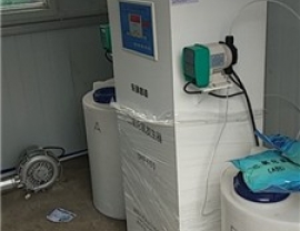 江西常德汉寿株木山卫生院一体化污水处理设备安装完成