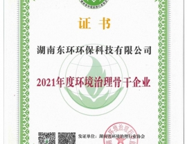 广西2021环境治理骨干企业
